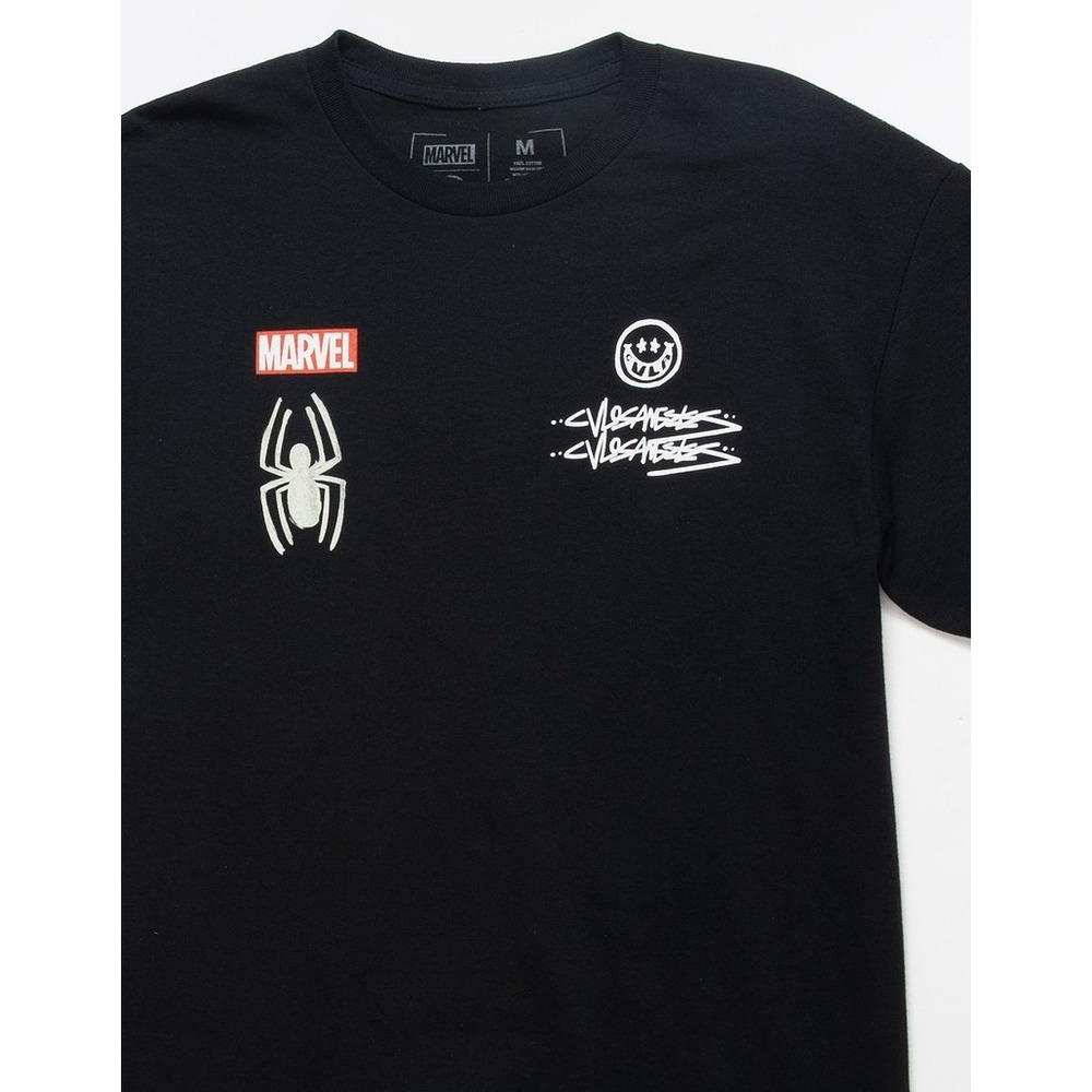 CVLA x Marvel Spider-Man Mens Class Dismissed T-shirt Black 5XL Rare Size - Picture 3 of 4